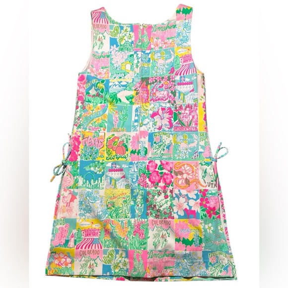 Lilly Pulitzer Colorful Patchwork Romper - Picture 7 of 7